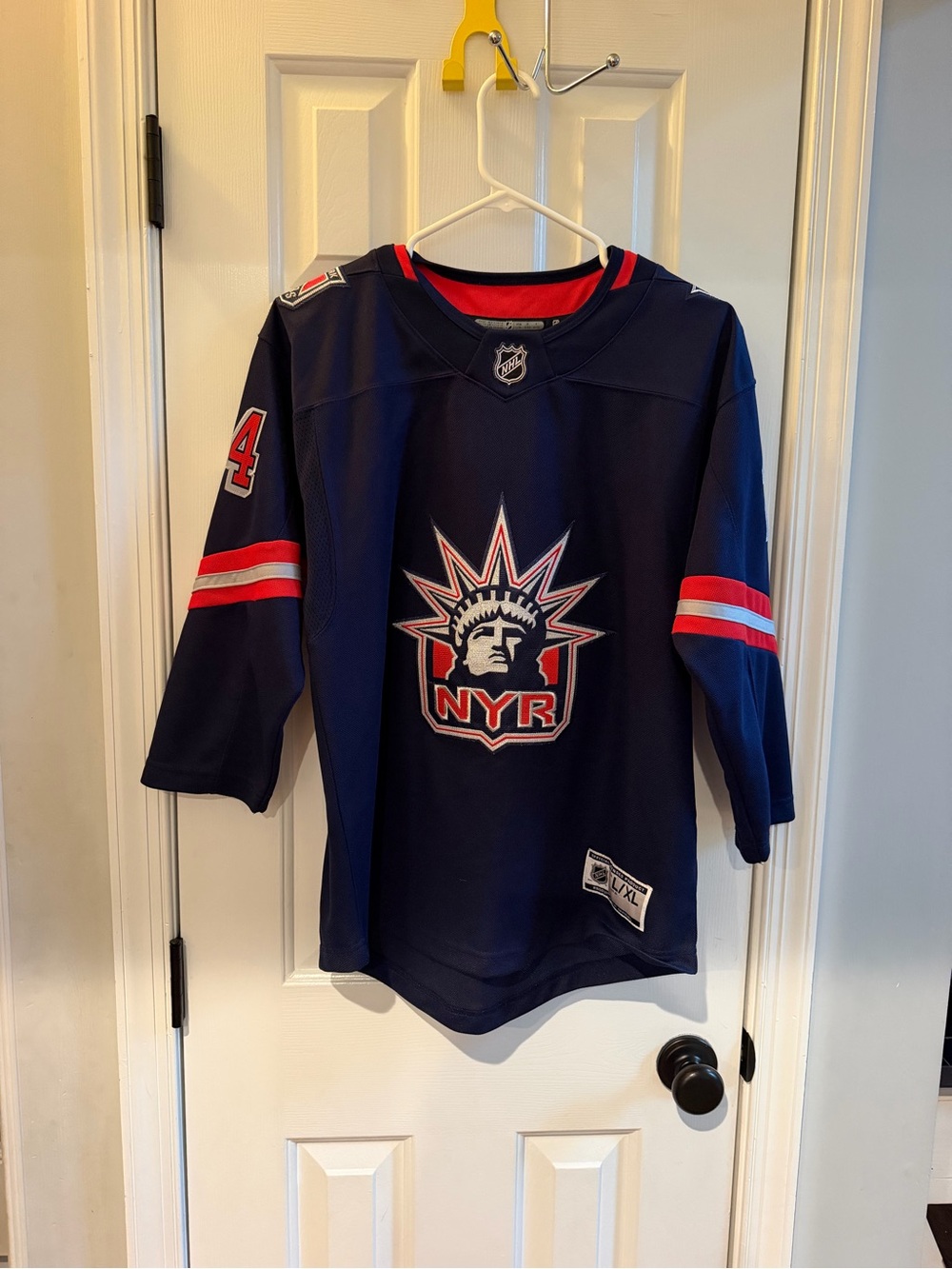 Kaapo Kakko #24 New York Rangers NHL Jersey Youth L/XL Navy